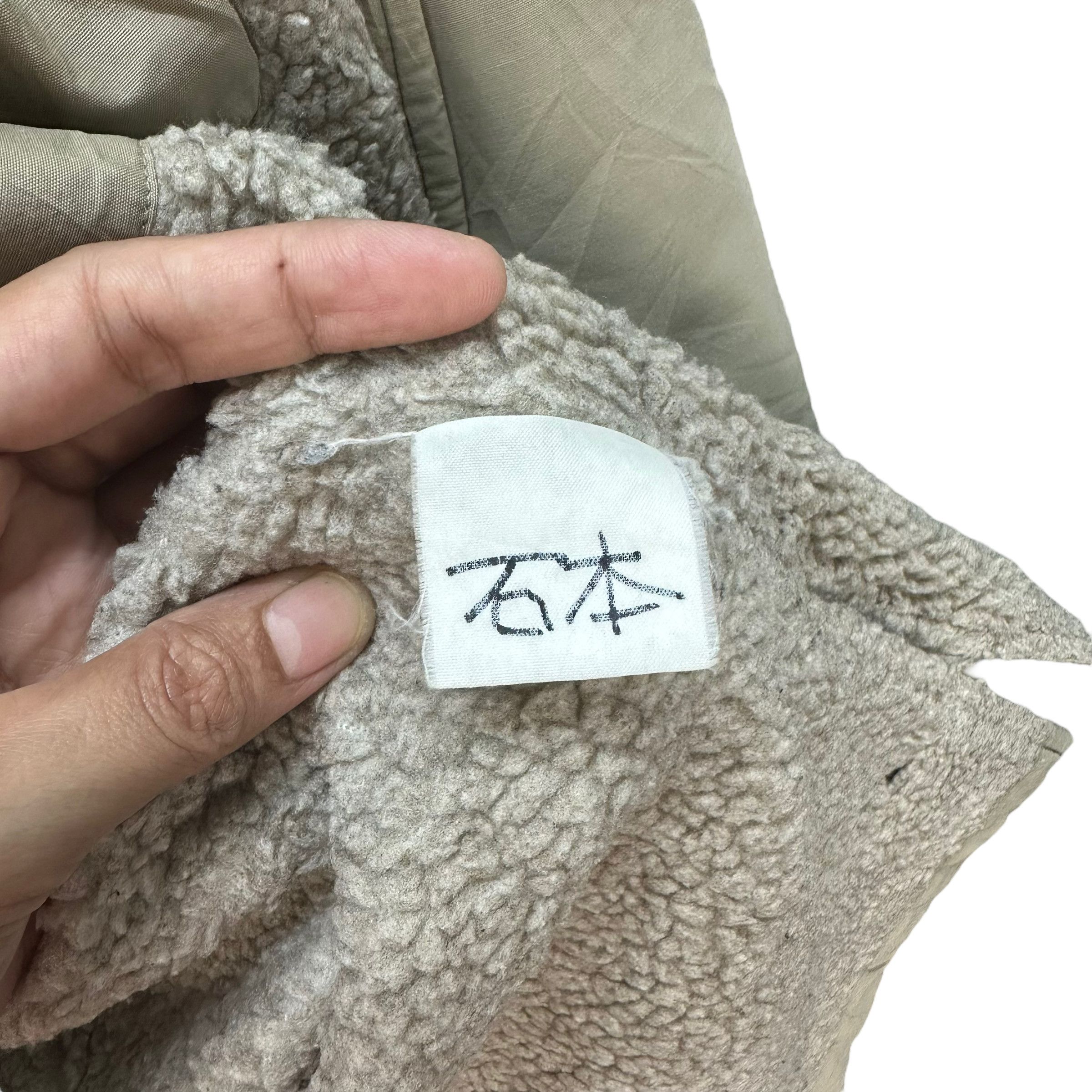 C.P. Company CP COMPANY EMBROIDERY BIG LOGO SHERPA PARKA #8286-001 Size US L / EU 52-54 / 3 - 13 Thumbnail