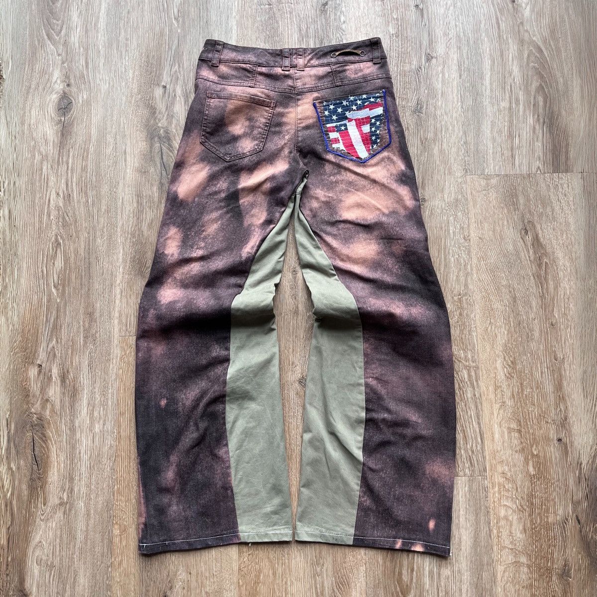 Other Hysteric Glamour Type Handmade Boro Patchwork Rework W6 Size 28" / US 6 / IT 42 - 4 Thumbnail