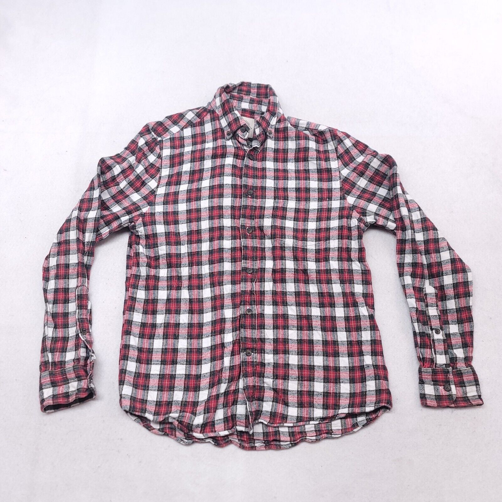 St. Johns Bay St Johns Bay Tartan Flannel Button Up Shirt Mens Size S Red Size US S / EU 44-46 / 1 - 2 Thumbnail