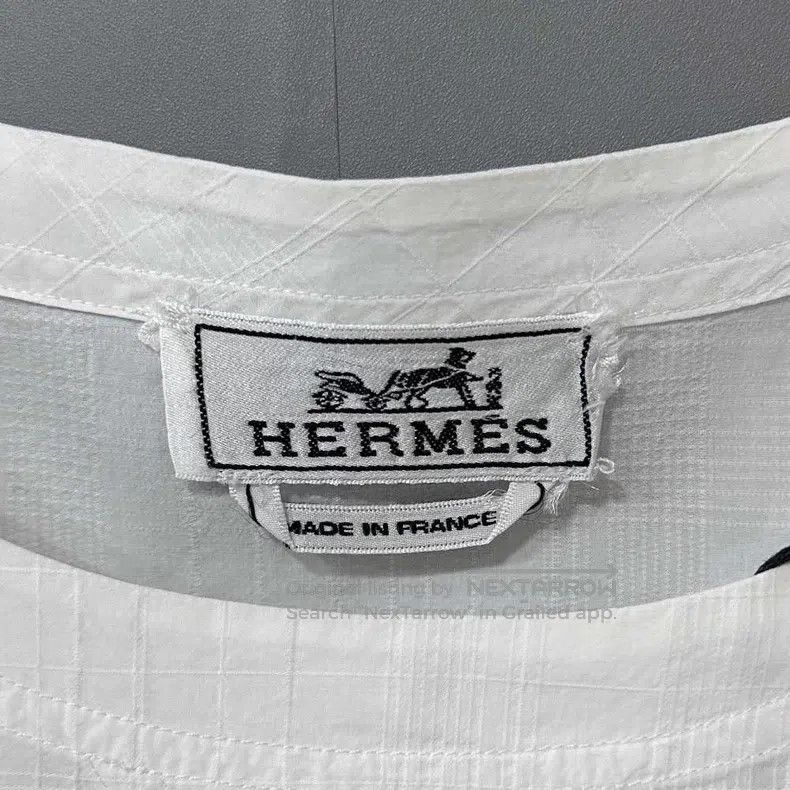 Hermes Hermes Pure White Zipper Short Sleeve Size S / US 4 / IT 40 - 4 Thumbnail