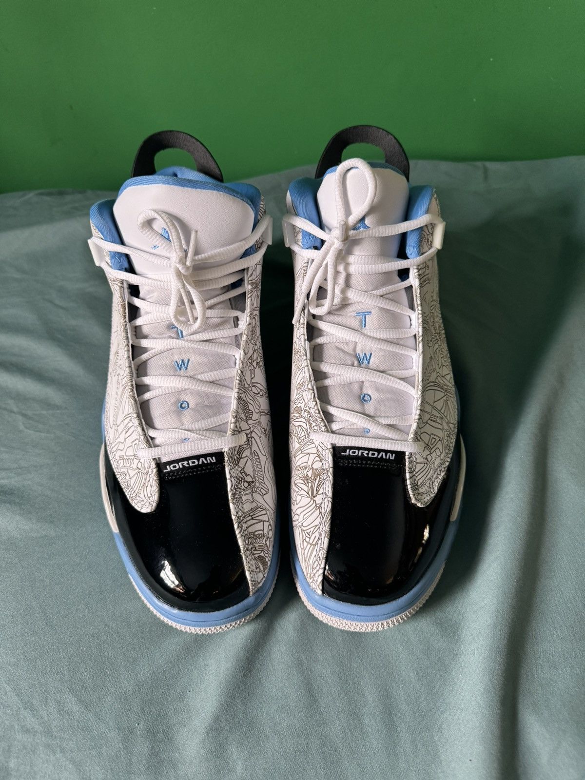 Jordan Brand Nike Air Jordan Dub Zero Legend Blue 2022 Size US 10.5 / EU 43-44 - 4 Thumbnail