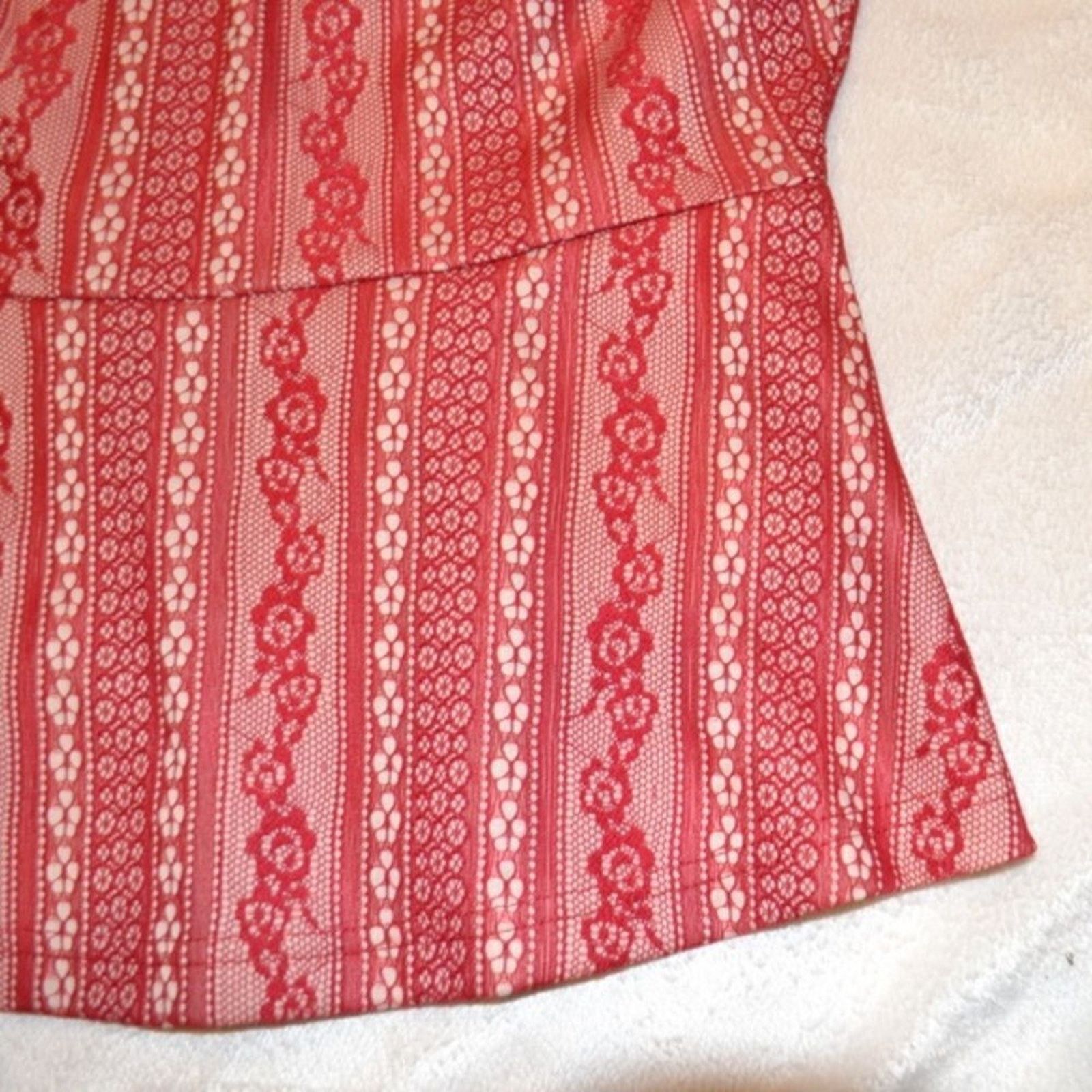 Other Francescas Lace Lattice Back Sleeveless Blouse | Sz S, NWT Size S / US 4 / IT 40 - 3 Thumbnail