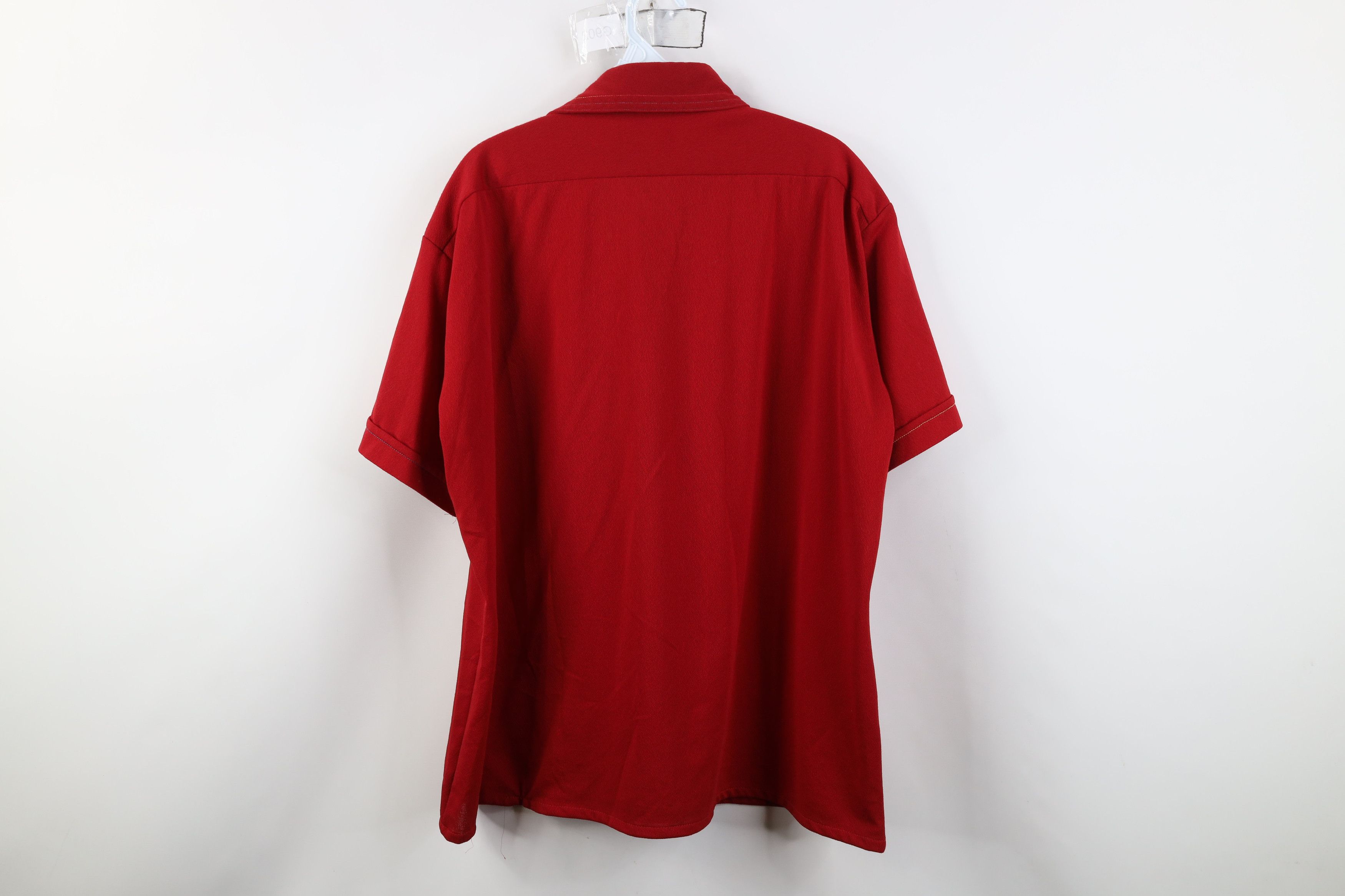 Vintage Vintage 70s Streetwear Short Sleeve Collared Button Shirt Size US XL / EU 56 / 4 - 12 Thumbnail