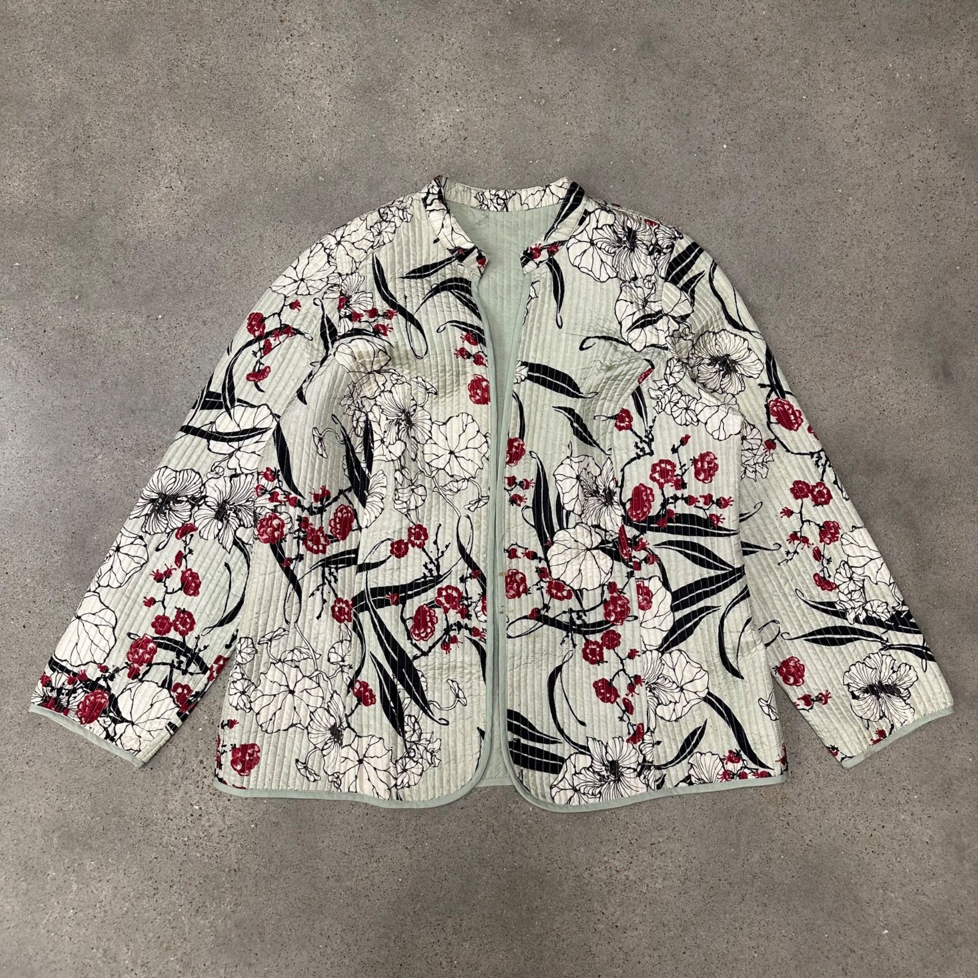 Vintage Vintage Unique Sashiko Boro Style Kimono Jacket Size US L / EU 52-54 / 3 - 1 Thumbnail
