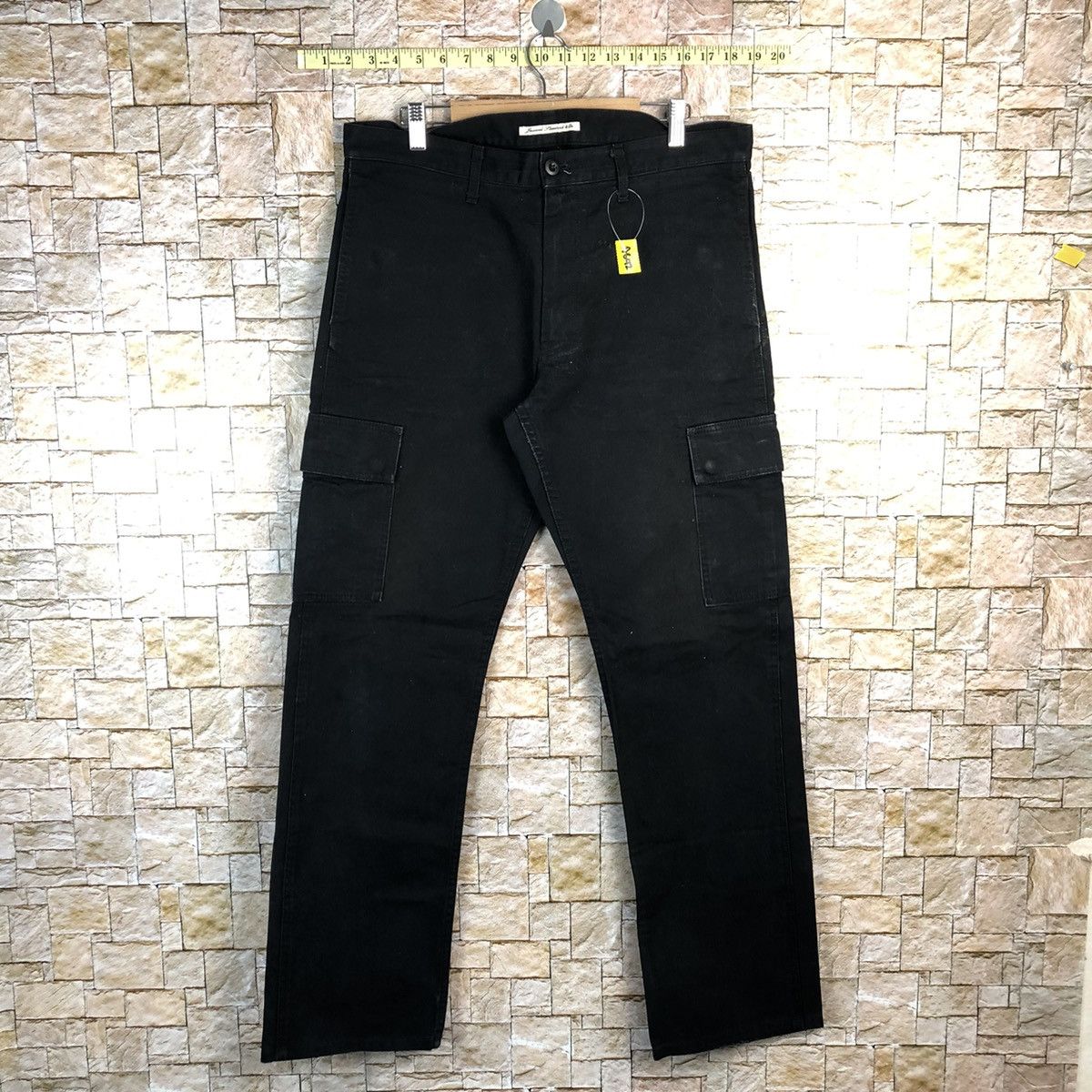 Journal Standard Journal Standard & Co Black Cargo Multipocket Pants #A642 Size US 34 / EU 50 - 1 Thumbnail