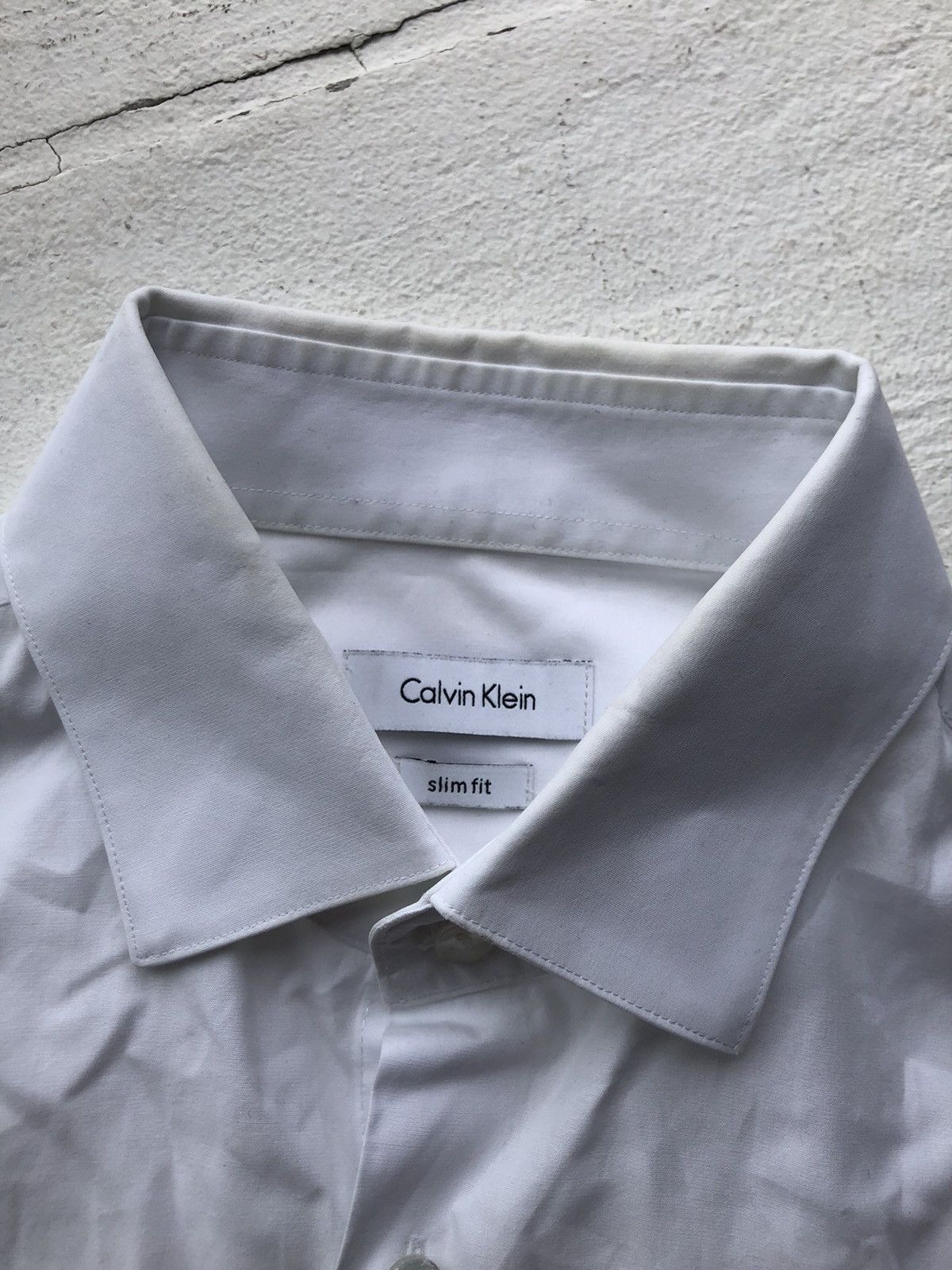 Calvin Klein ⚪️Calvin Klein Vintage Old Money White Shirt⚪️ Size US L / EU 52-54 / 3 - 5 Thumbnail