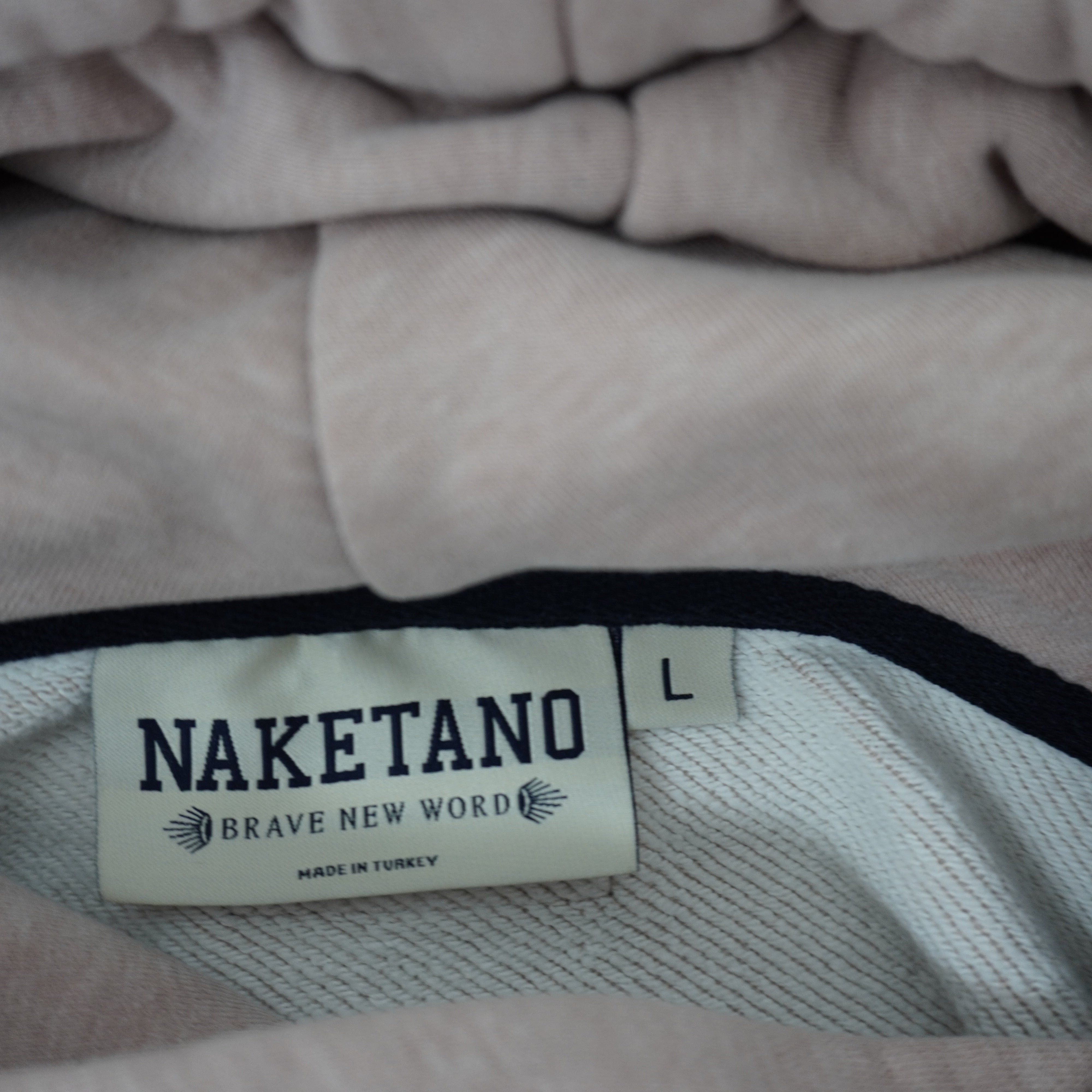 Naketano Pre-loved Women's Naketano Pink Hoodie Size L / US 10 / IT 46 - 11 Thumbnail
