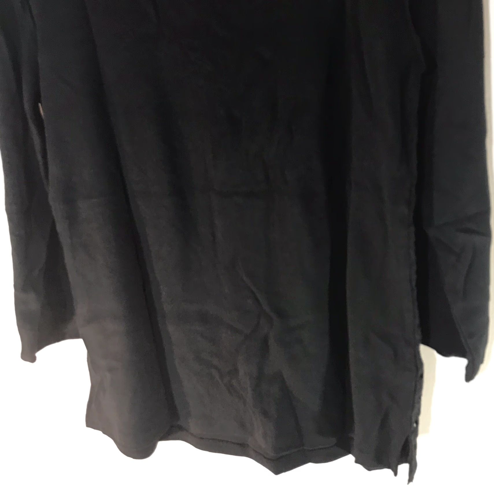 Vintage Rafaella Black Crochet Lined Blouse Womens Size M 3/4 Sleeve Casual Bohemian Classic Size M / US 6-8 / IT 42-44 - 7 Thumbnail