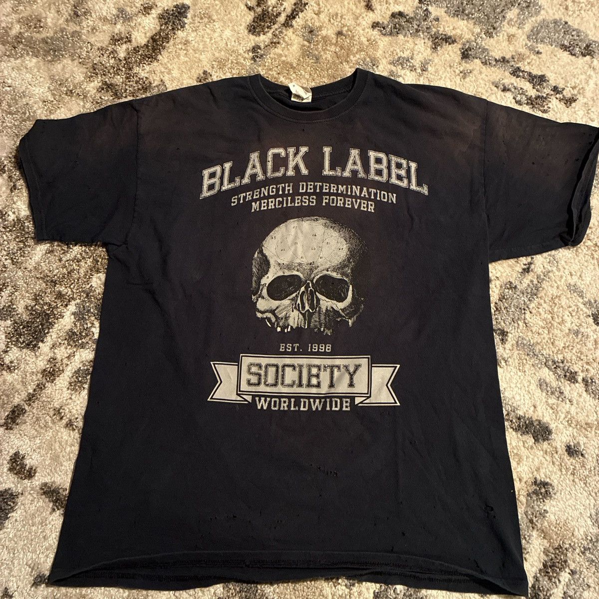 Jerzees Black label society Size US XL / EU 56 / 4 - 1 Thumbnail