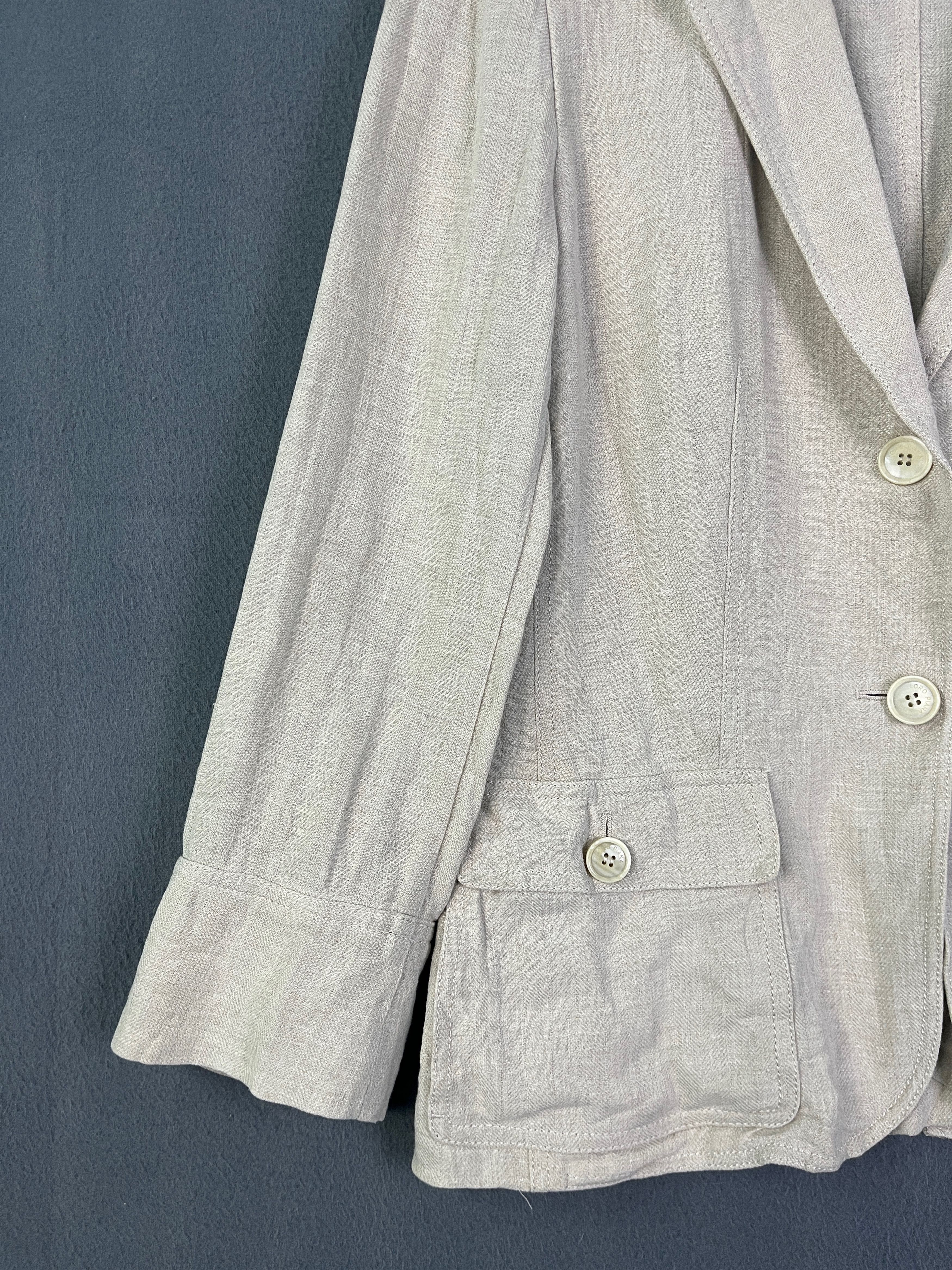 Loro Piana Loro Piana Linen Blazer Jacket Made in Italy Size L / US 10 / IT 46 - 3 Thumbnail