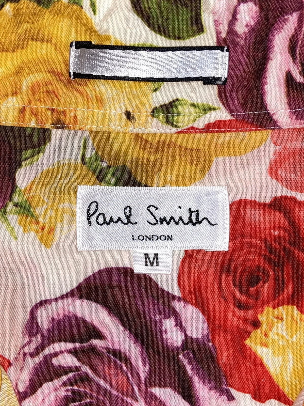 Paul Smith PAUL SMITH Motive Flower Shirt Size US S / EU 44-46 / 1 - 12 Thumbnail