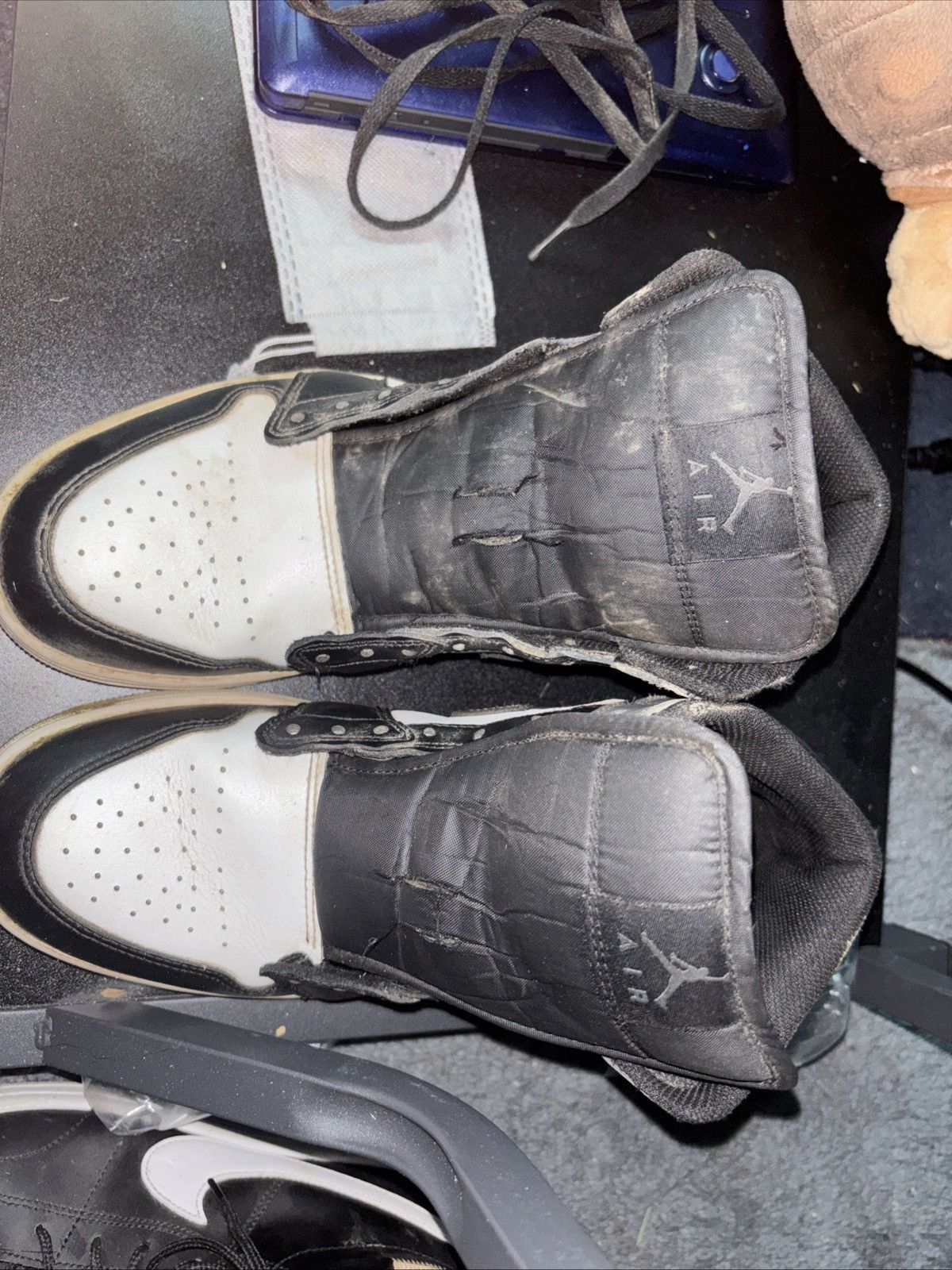 Nike Black and white high top Size US 9 / EU 42 - 2 Thumbnail