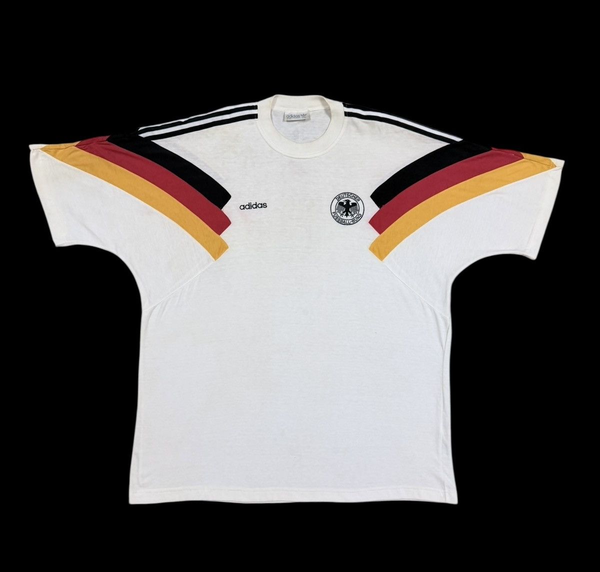 Adidas Vtg🔥90’s Maglia Calcio Germany Adidas Deutschaland Size US XXL / EU 58 / 5 - 1 Thumbnail