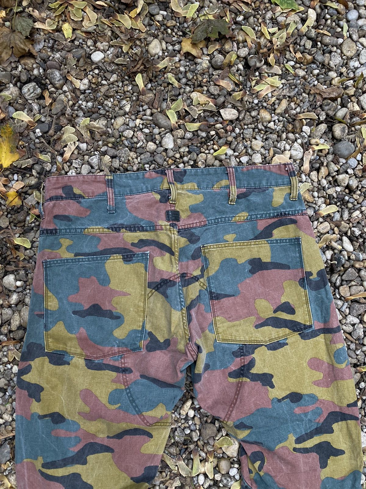 G-Star × Pharrell G-Star x Pharell Williams Camo Overprinted Jeans Size US 33 - 3 Thumbnail