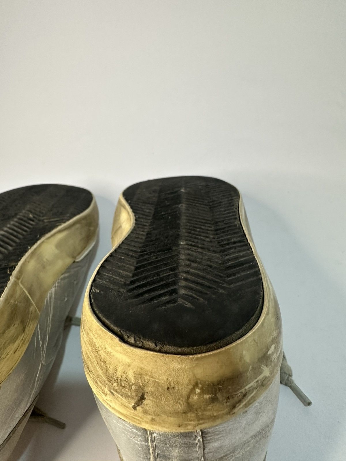 Golden Goose Golden Goose Superstar Silver Leather Men’s Sneakers Size US 6.5 / EU 39-40 - 10 Thumbnail