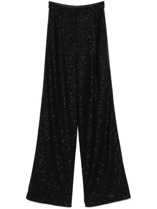Max Mara MAX MARA Women Straight Pants 21136054600 001 Black Size 26" / US 2 / IT 38 - 1 Thumbnail