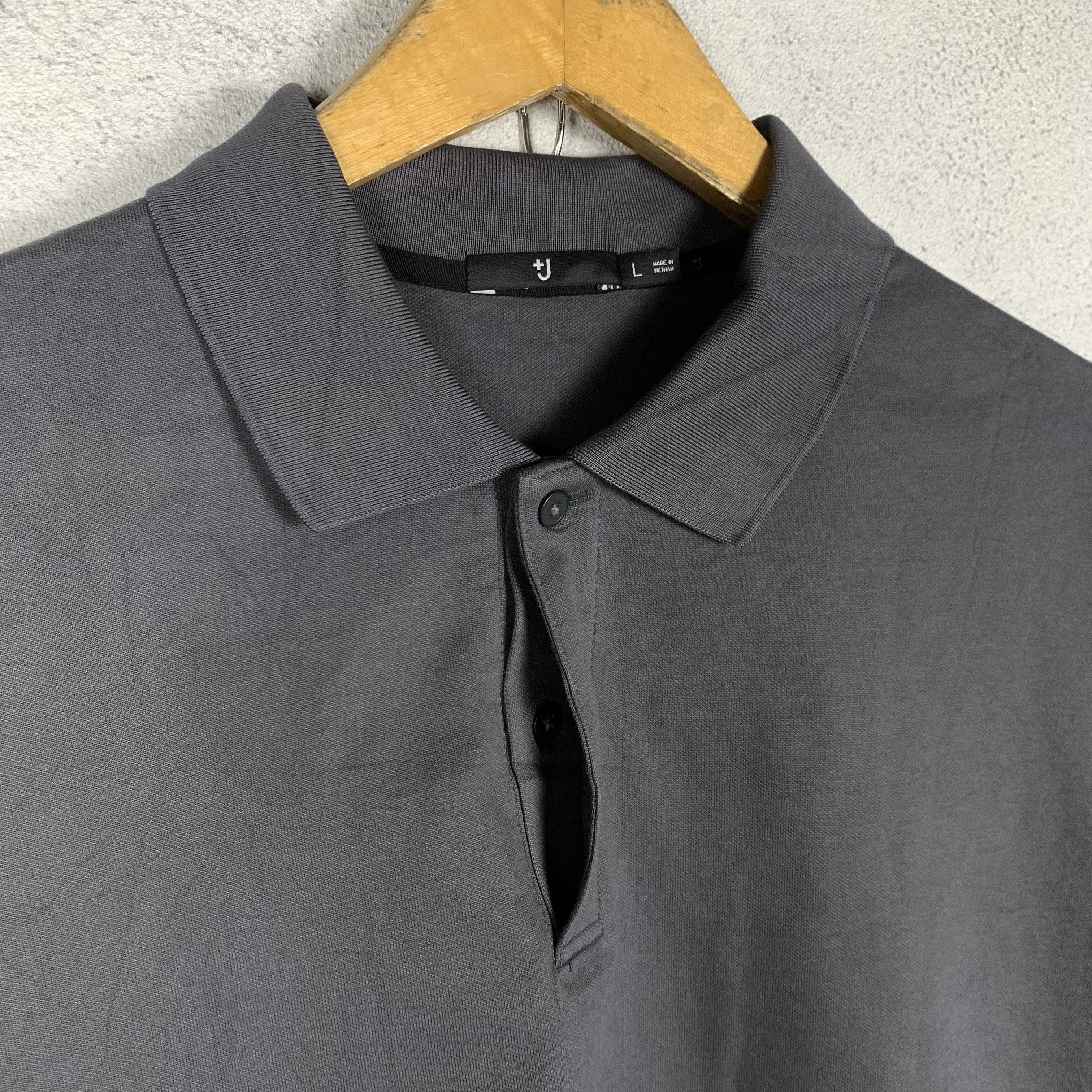 Jil Sander × Uniqlo J+ Uniqlo Jil Sander Polo Shirt Size US L / EU 52-54 / 3 - 3 Thumbnail