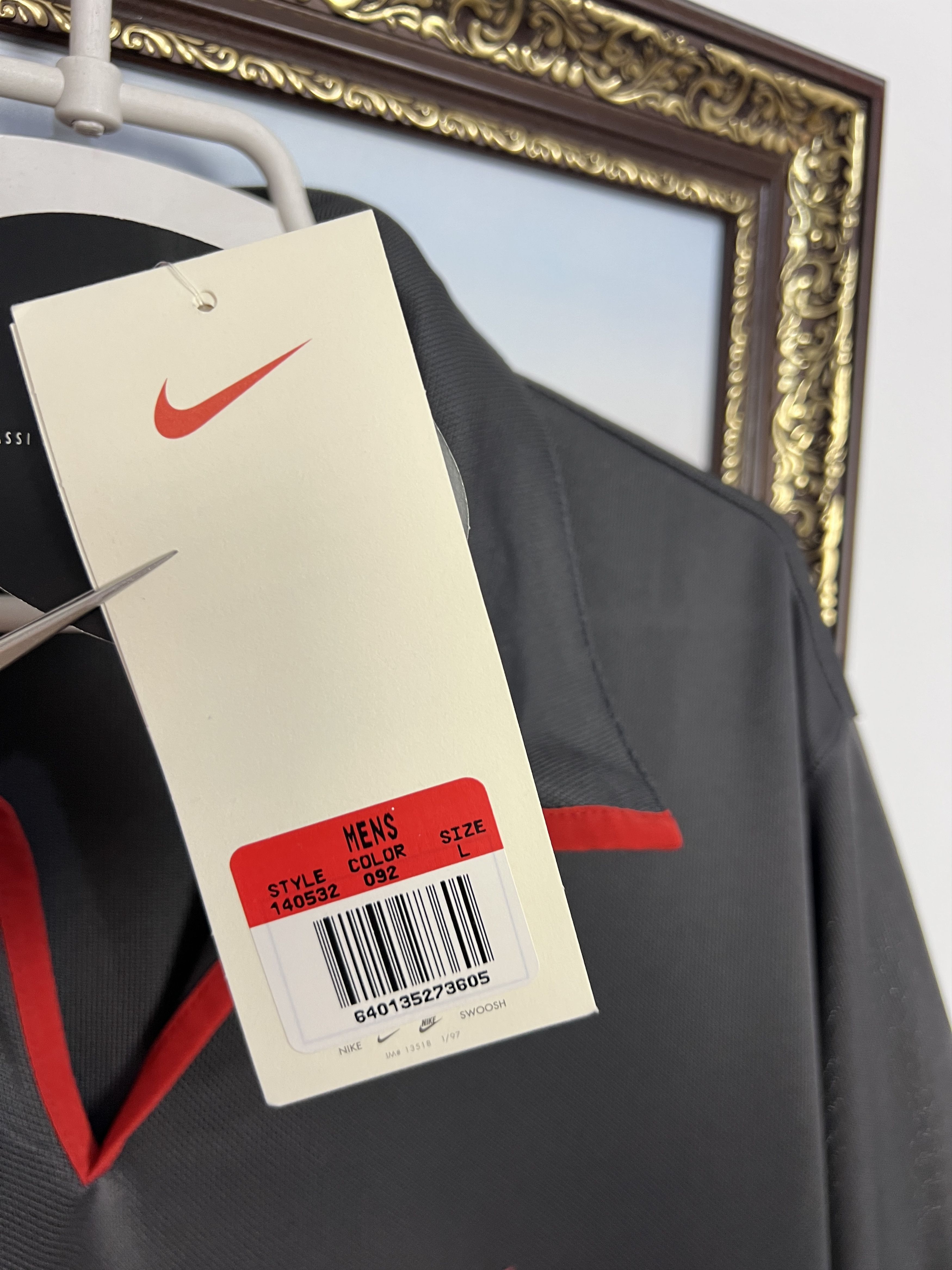 Nike Nike Challenge Court Agassi Tennis Trikot Polo Shirt Jersey Size US L / EU 52-54 / 3 - 9 Thumbnail
