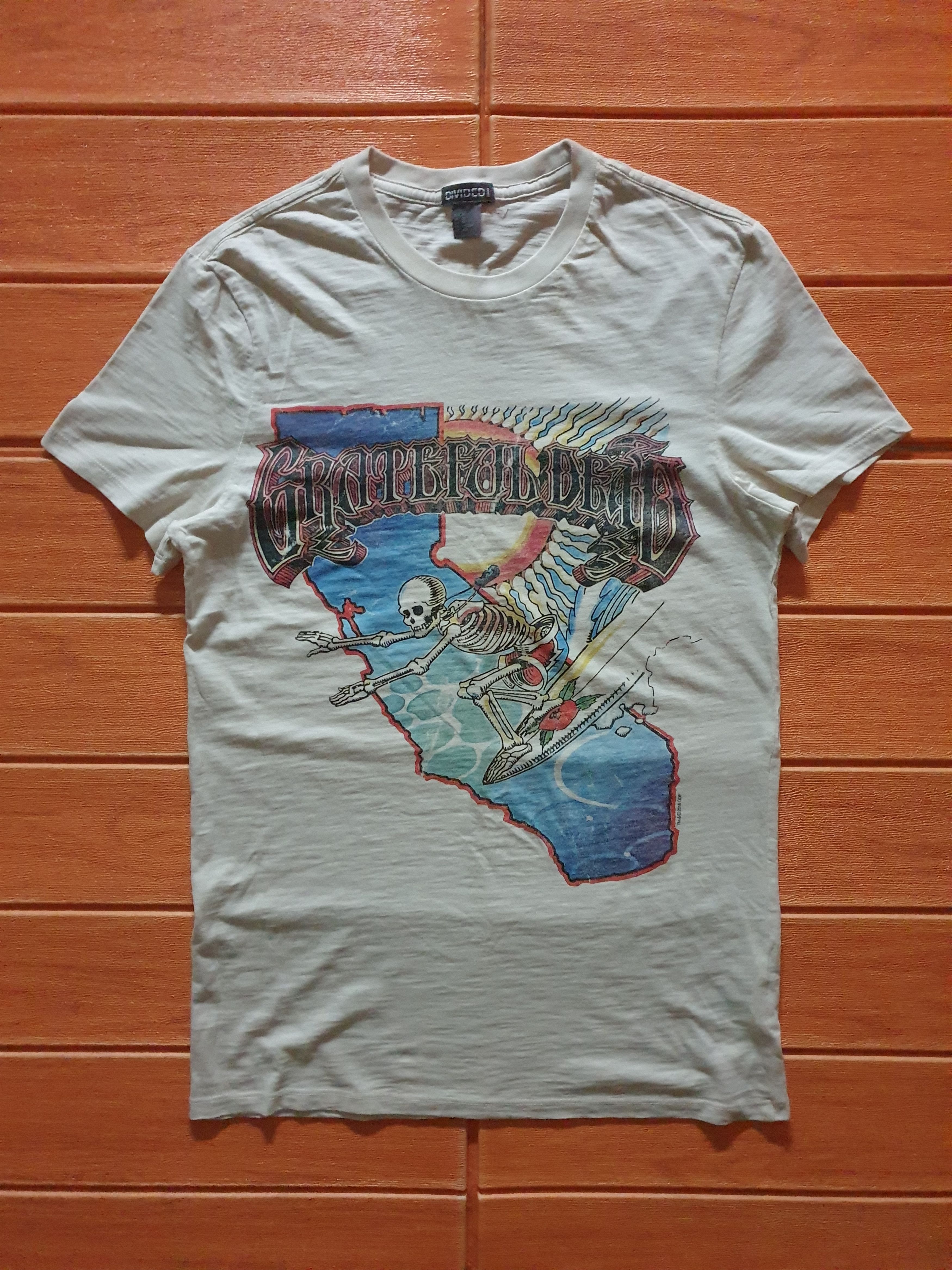 Band Tees Grateful dead cream colour shirt Size US S / EU 44-46 / 1 - 1 Thumbnail