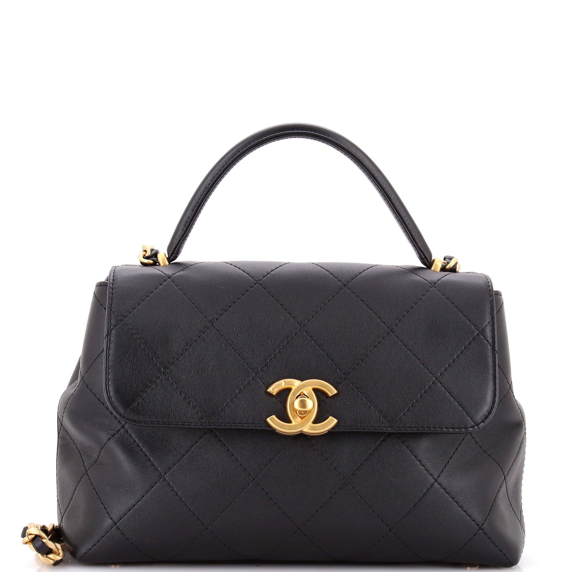 Chanel CC Top Handle Flap Bag Size ONE SIZE - 1 Thumbnail