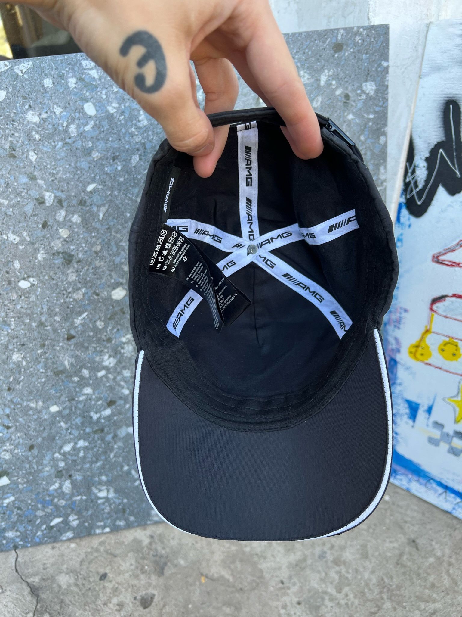 Formula 1 × Mercedes-Benz × Vintage Mercedes AMG Petronas Racing Hat Size ONE SIZE - 16 Thumbnail
