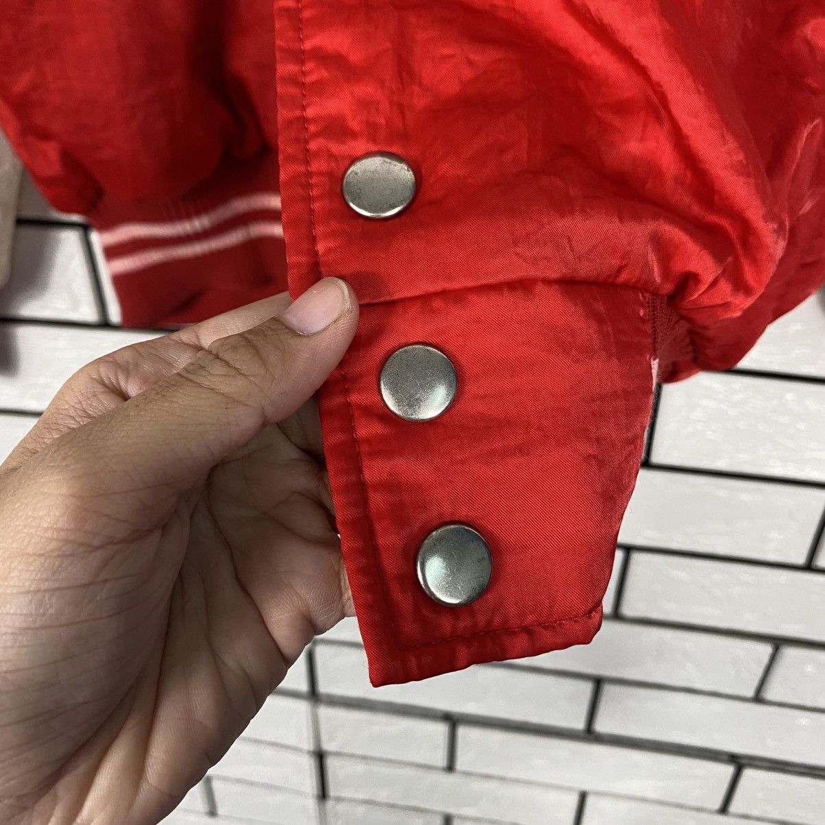 Japanese Brand 📌Vintage Nylon Bomber Jacket JAP Esa Size US M / EU 48-50 / 2 - 17 Thumbnail