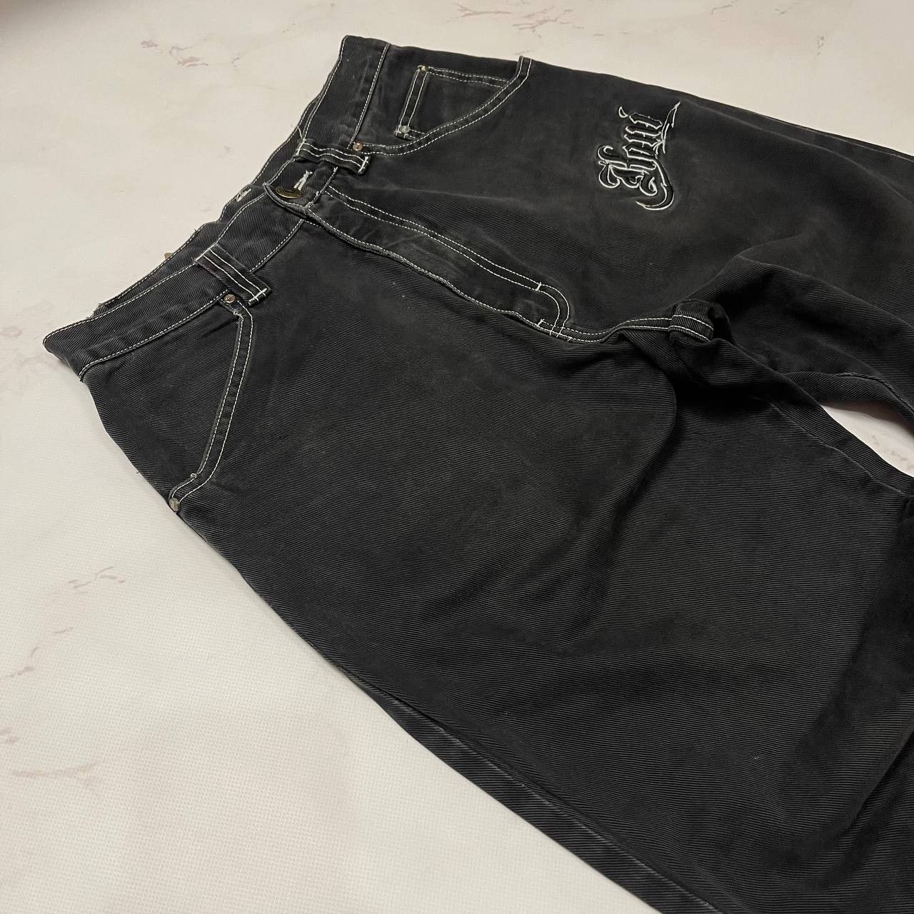 Karl Kani Karl Kani Vintage Tupac Style Denim Pants Y2k 2000s RARE Size US 30 / EU 46 - 4 Thumbnail