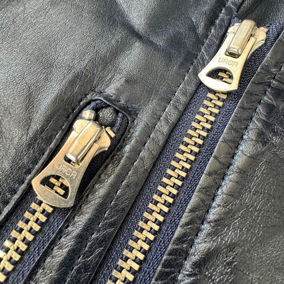 Undercover 07SS navy cow leather jacket 2 Size US M / EU 48-50 / 2 - 9 Thumbnail