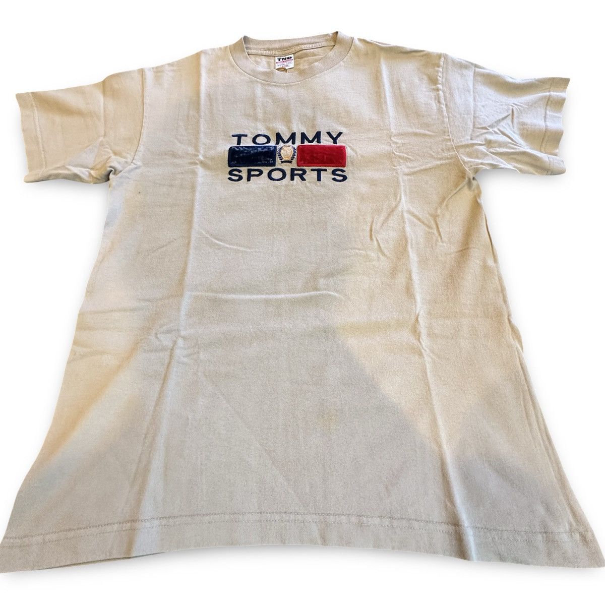 Vintage Vintage Bootleg Tommy Sports T Shirt Size US L / EU 52-54 / 3 - 1 Thumbnail