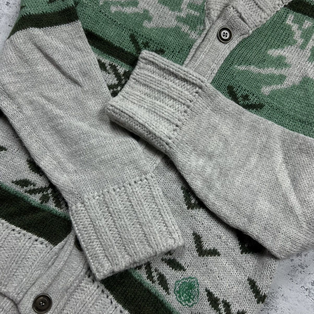 Diesel 00s Diesel Alpaca Wool Vintage Knit Button Up Sweater Size US L / EU 52-54 / 3 - 8 Thumbnail