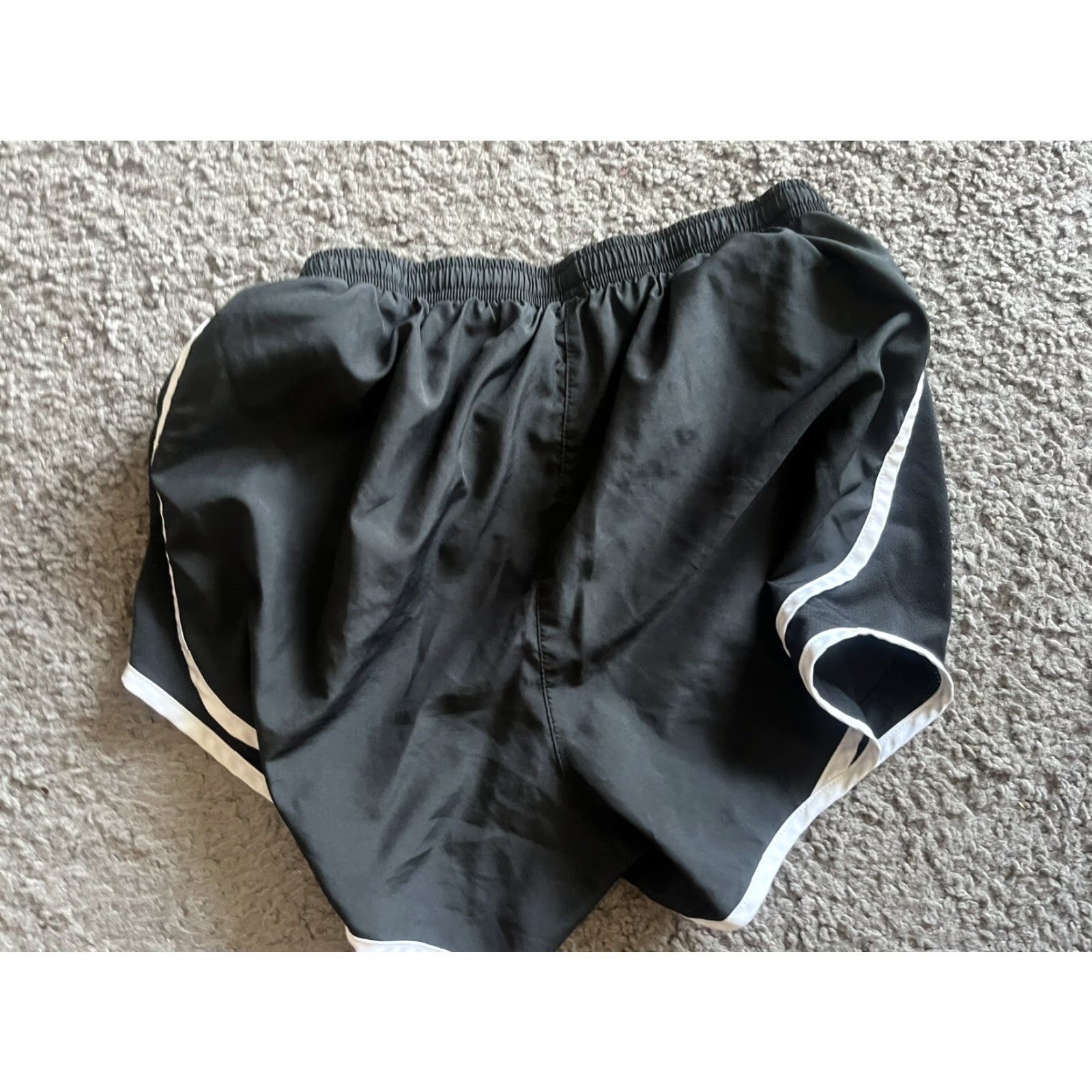 Nike Nike Dri-Fit Shorts Women’s Black & White Lined Elastic Waist Size S Size 32" / US 10 / IT 46 - 2 Thumbnail