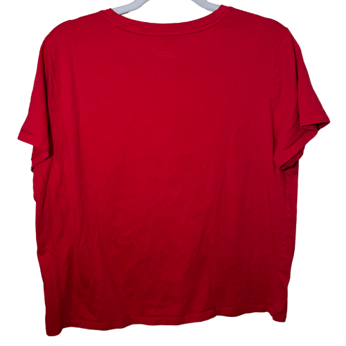 Victoria's Secret Victoria Secret Shirt Women's XL Red Short Sleeve Top Size XL / US 12-14 / IT 48-50 - 4 Thumbnail