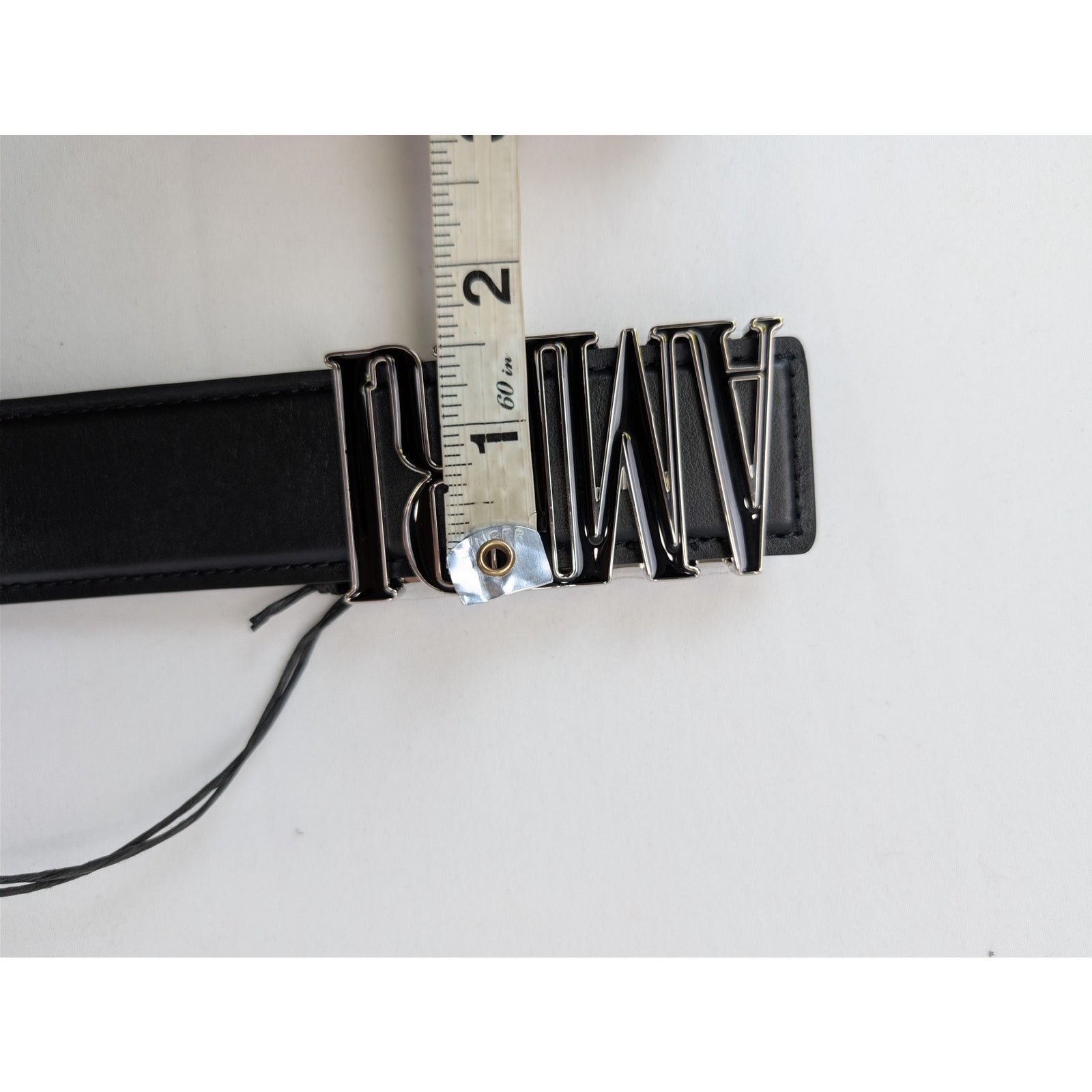 Amiri o1rshd1 Q:2 / Size: 100 / Nappa Amiri Core 4cm Belt in Black Size 40 - 12 Thumbnail