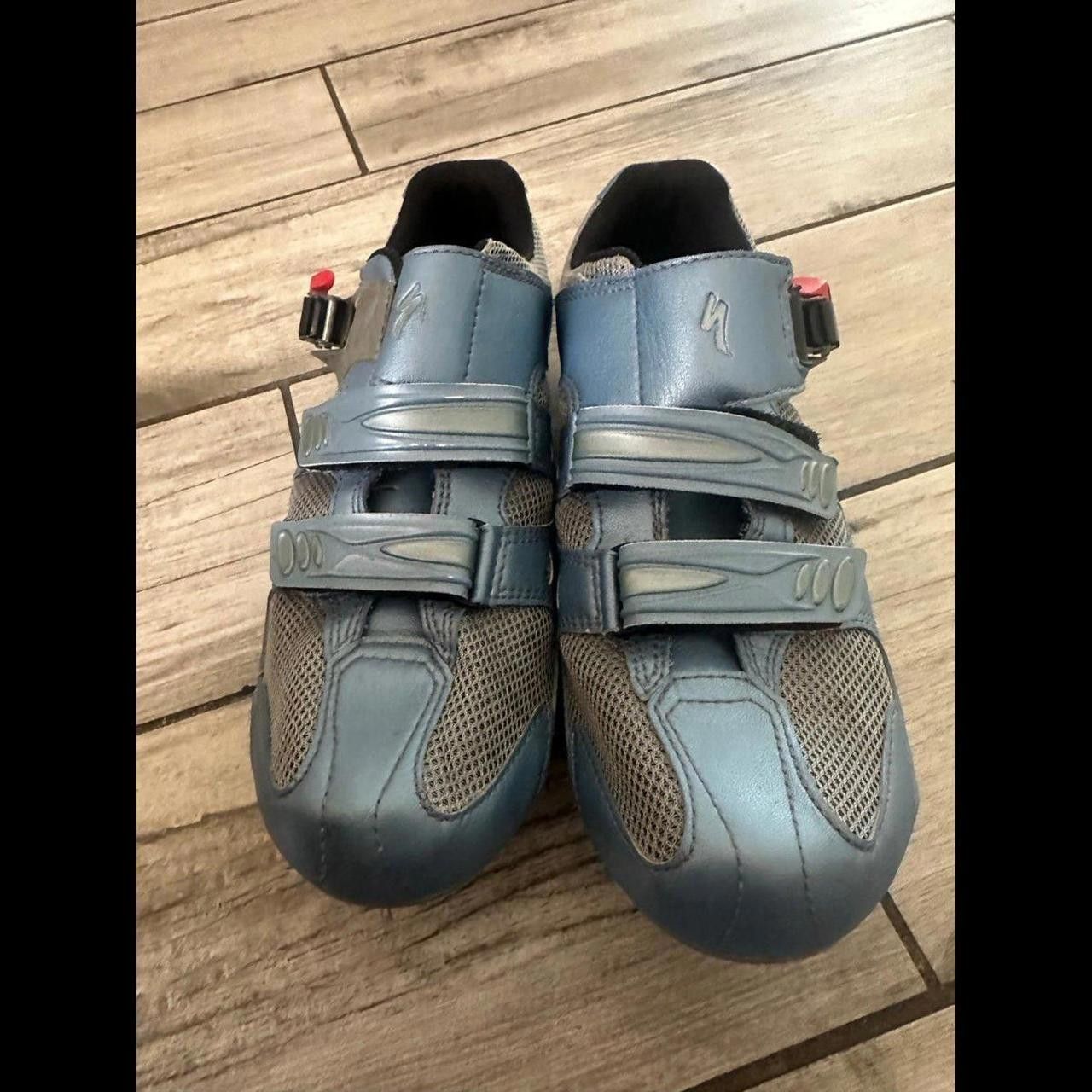 Designer Specialized Bg Blue Leather Cycling Size US 9.5 / EU 42-43 - 1 Thumbnail