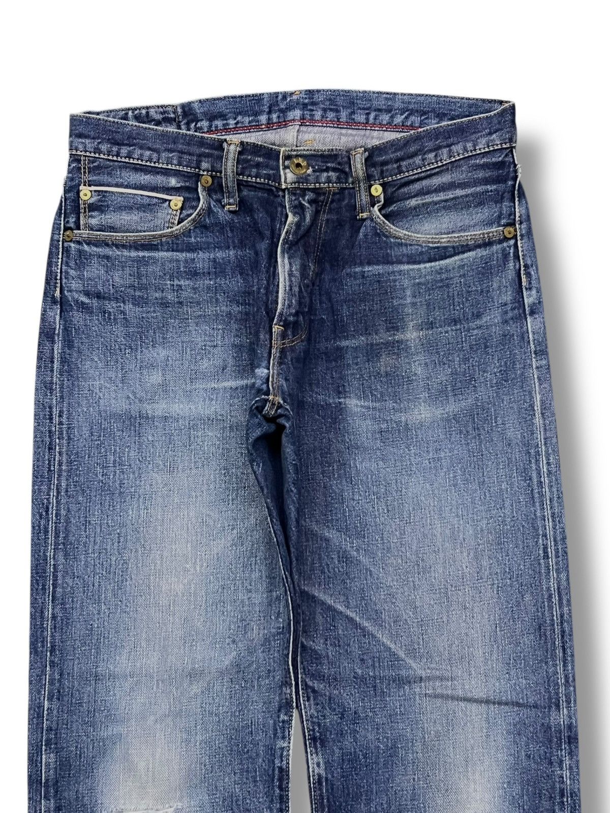 Japanese Brand Vintage L.W.D By Domingo Selvedge Denim Japan | Slim Straigh Size US 31 - 4 Thumbnail