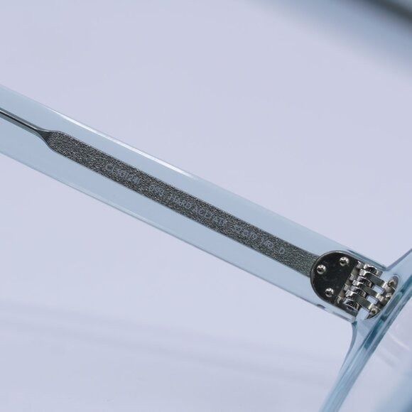 Celine Celine CL50124I 093 Eyeglasses Shiny Transparent Lime 52mm Size ONE SIZE - 5 Thumbnail