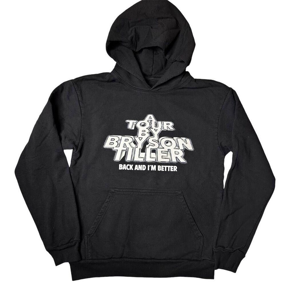 Bryson Tiller NEW Bryson Tiller Official Back & Better Tour Hoodie Men's S Size US S / EU 44-46 / 1 - 1 Thumbnail
