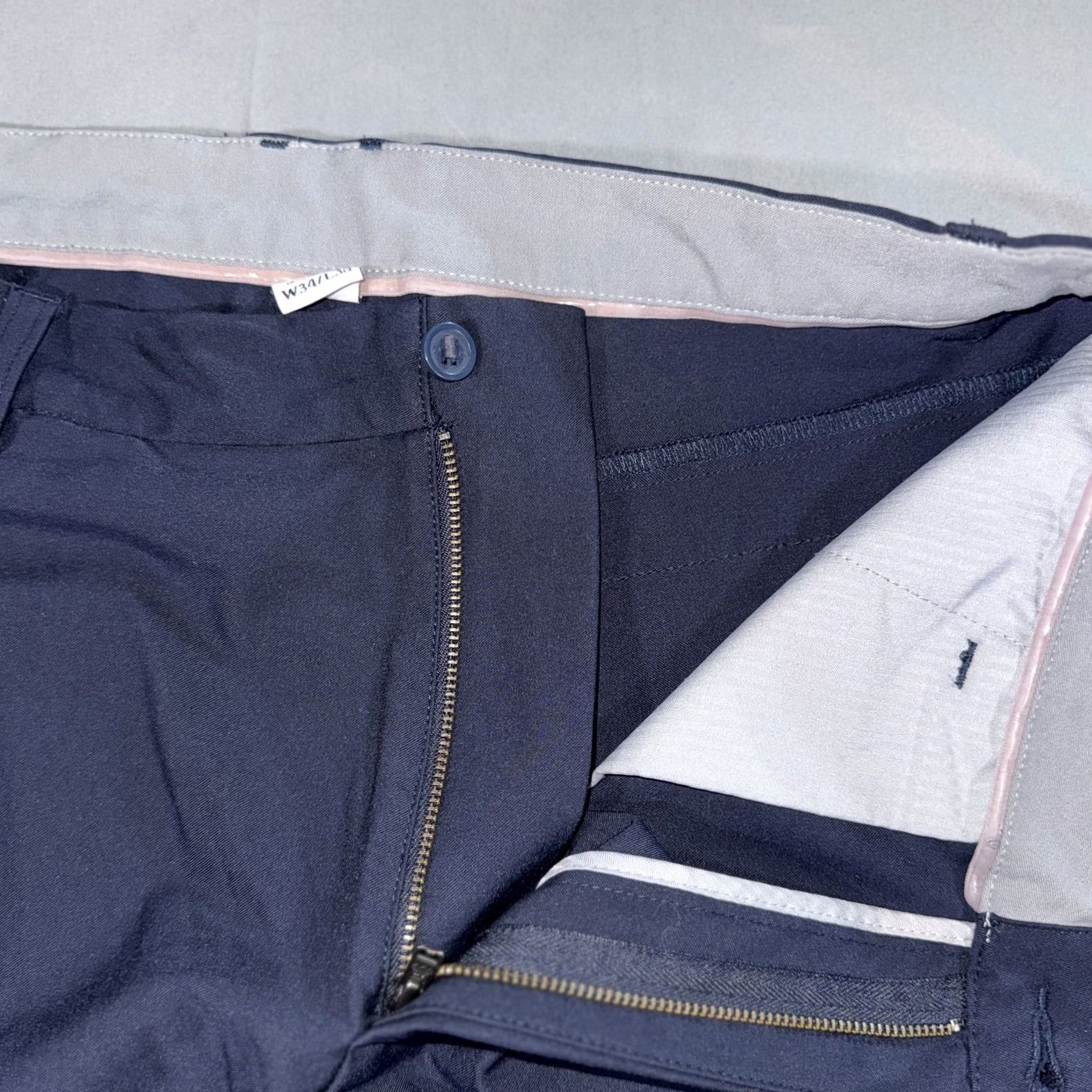 Footjoy FootJoy Pants Mens 34x30 Blue Stretch Khakis Chino Golf Regular Fit with Pockets Size US 34 / EU 50 - 5 Thumbnail