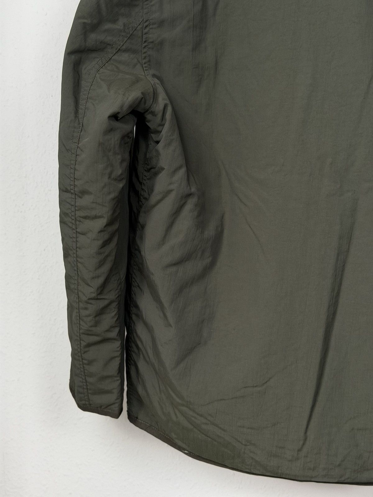Comme des Garcons Homme Comme des Garçons Homme Olive Nylon Jacket L Lightweight Size US S / EU 44-46 / 1 - 11 Thumbnail