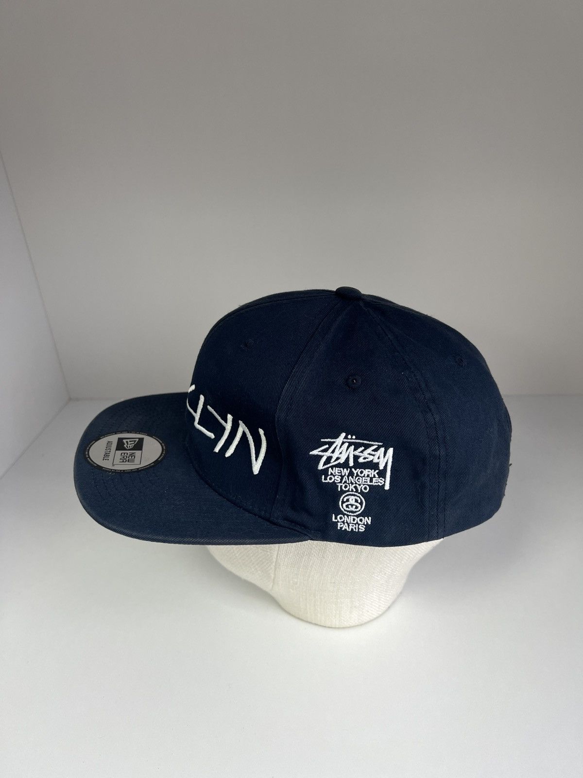 Stussy × Vintage Vintage Stussy Brooklyn cap Size ONE SIZE - 5 Thumbnail