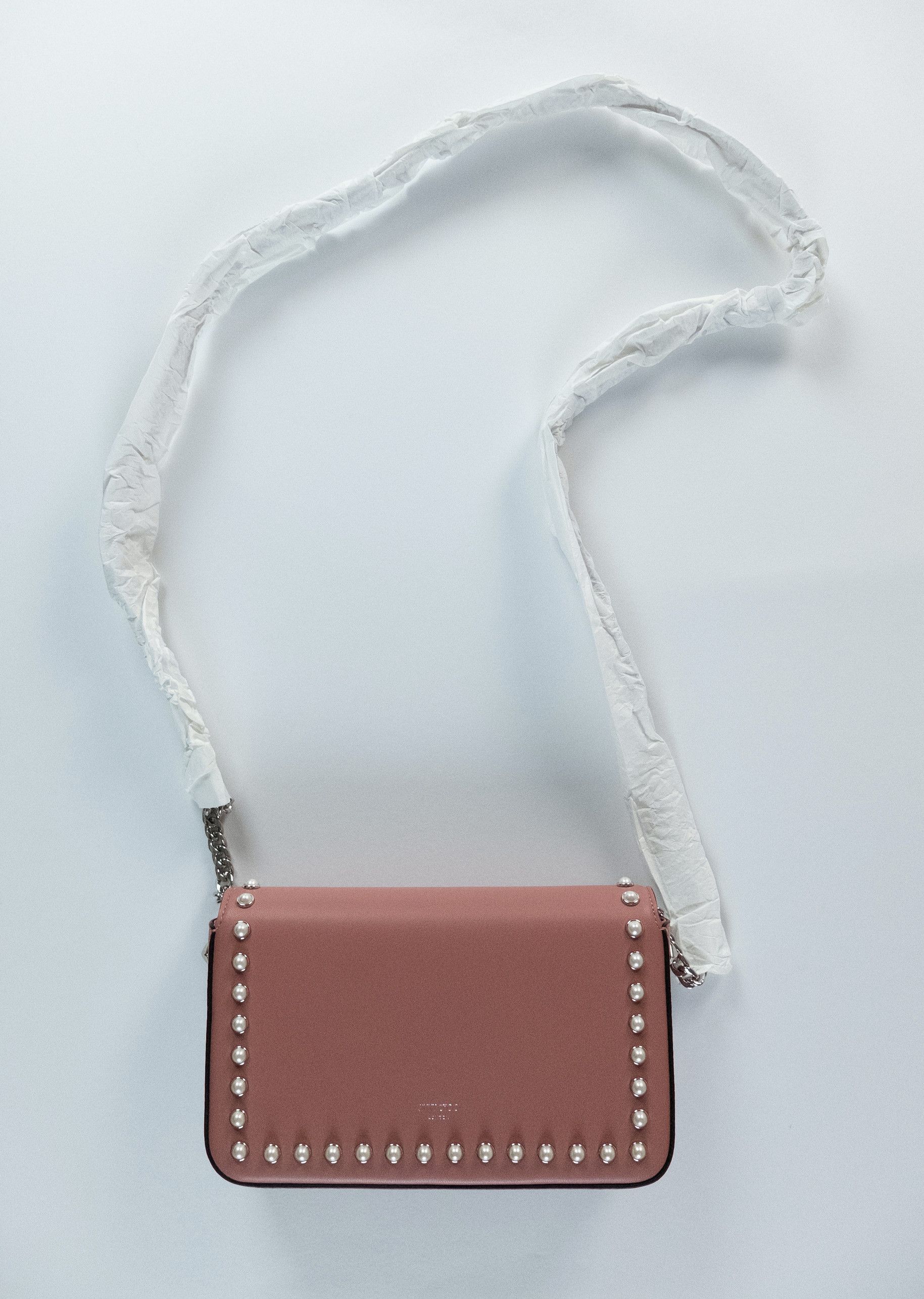 Jimmy Choo JIMMY CHOO JC Wallet blush pink small crossbody shoulder bag Size ONE SIZE - 2 Thumbnail