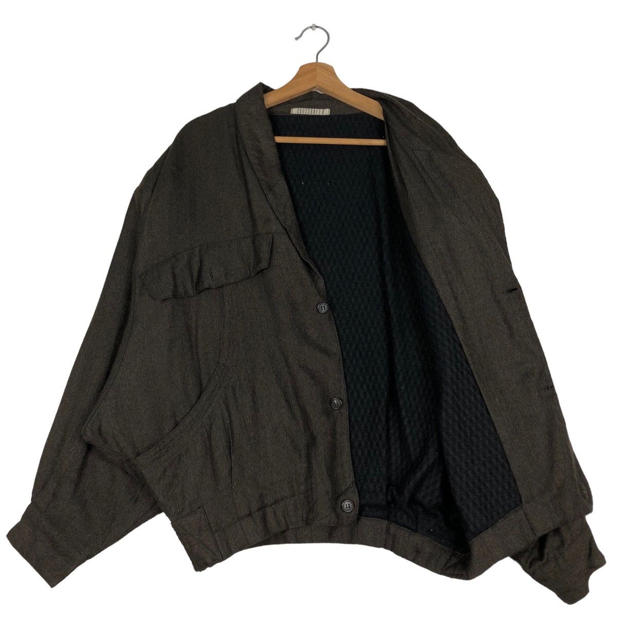Issey Miyake 🔥Vtg Bomber Jacket Double Breast Bondage Crossbread Japan Size US M / EU 48-50 / 2 - 9 Thumbnail