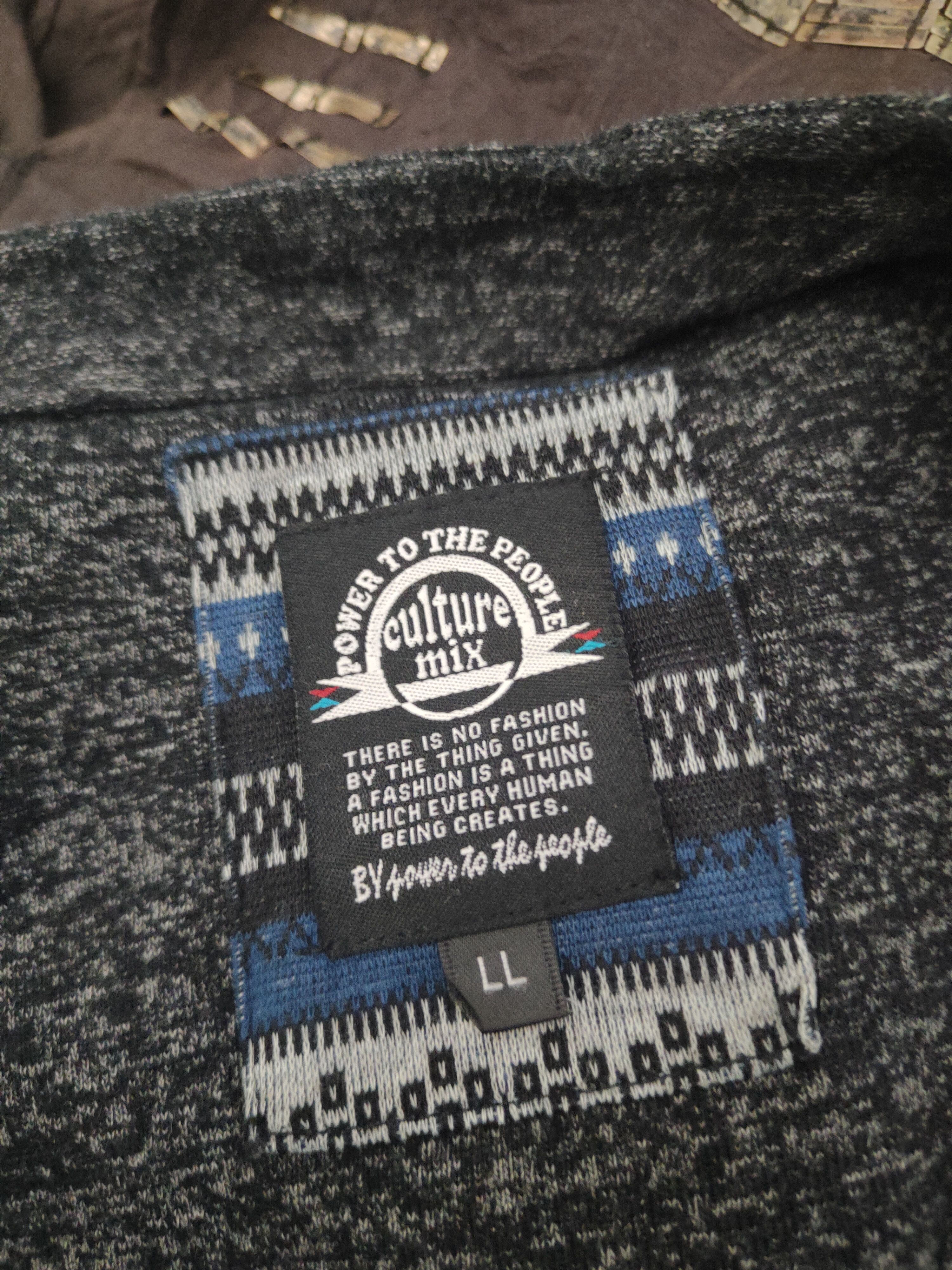 Japanese Brand × Vintage Retro stuff 🔥 Power to the people Blue Red Vests Size US M / EU 48-50 / 2 - 11 Thumbnail