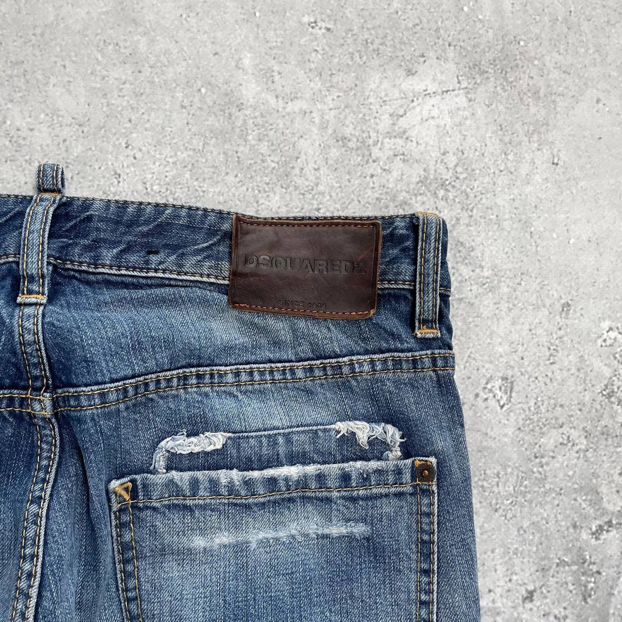 Dsquared2 Dsquared2 Distressed Denim Cool Guy Jeans Blue Size 46 Size US 31 - 22 Thumbnail