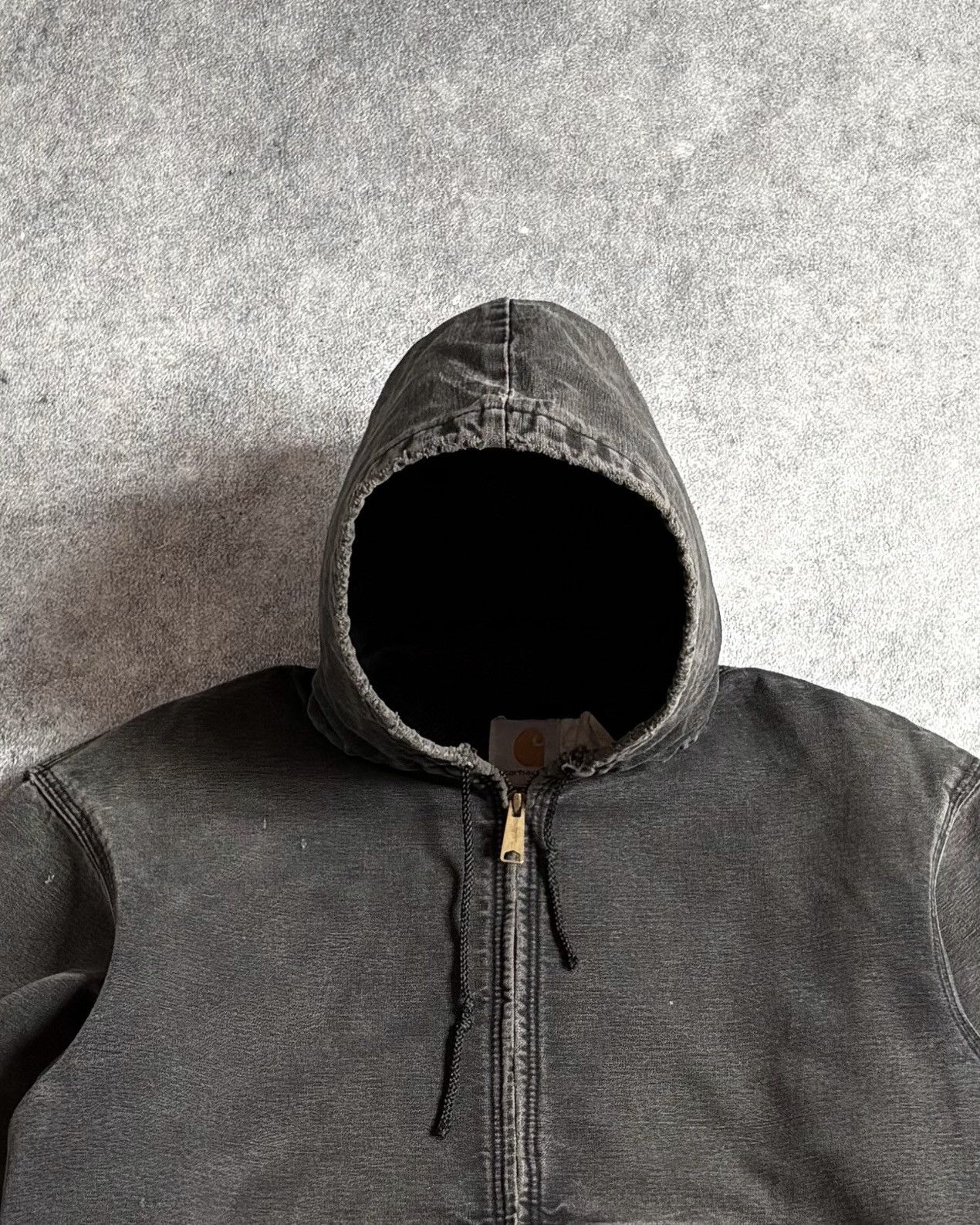 Carhartt 1990s Faded Black JR105 Carhartt Active Jacket Size US L / EU 52-54 / 3 - 5 Thumbnail