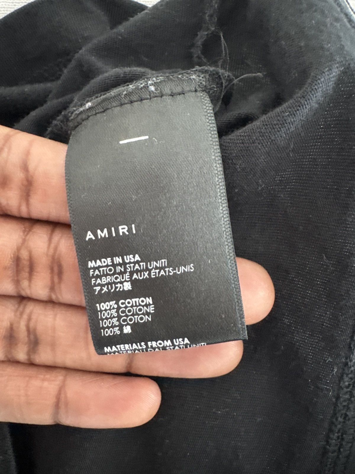 Amiri Amiri t-shirt Size US S / EU 44-46 / 1 - 5 Thumbnail