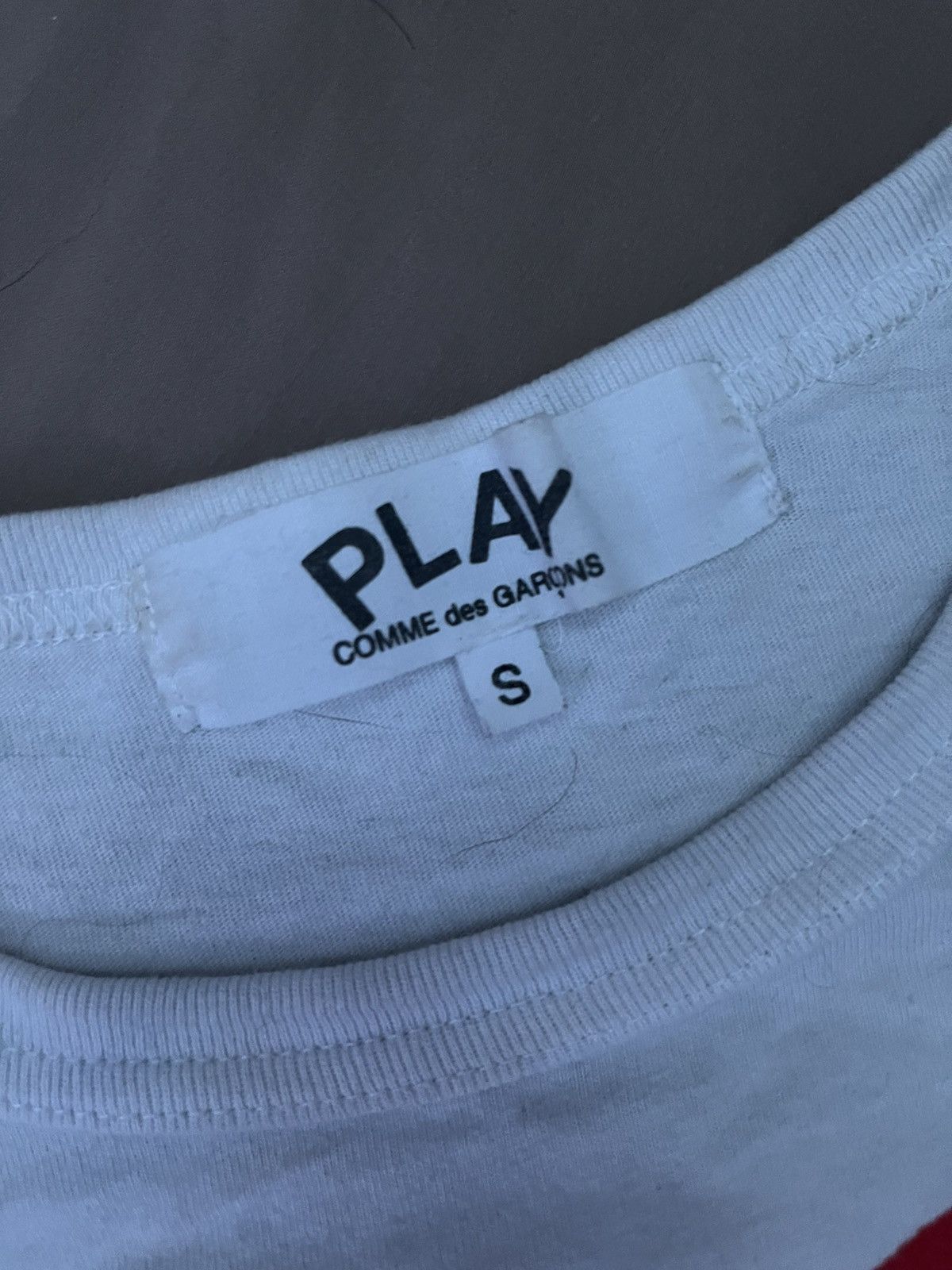 Comme des Garcons cdg play red heart tee Size US S / EU 44-46 / 1 - 3 Thumbnail