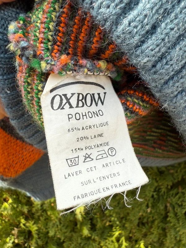 Oxbow Vintage Oxbow “Pohono” graphic knit – Made in France Size US XL / EU 56 / 4 - 3 Thumbnail