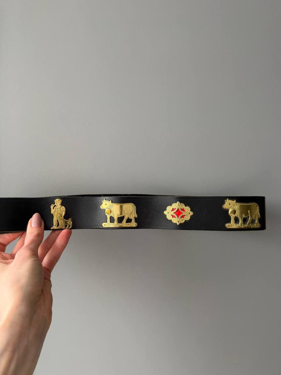 Etro ETRO Leather Belt Black 115/130 Size ONE SIZE - 13 Thumbnail