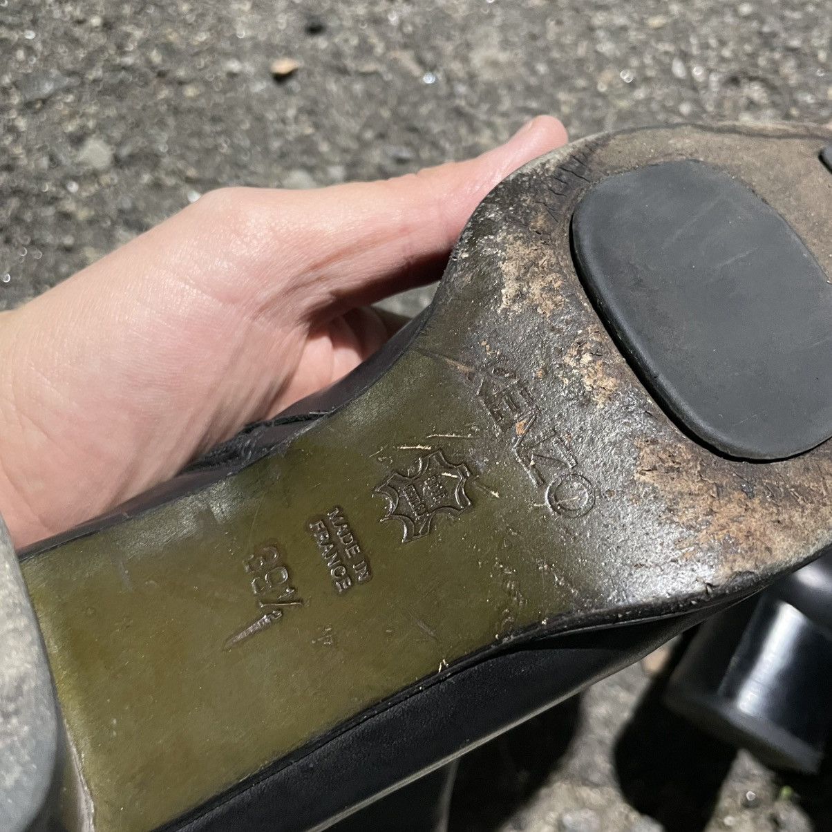 If Six Was Nine KENZO leather boots Balenciaga margiela style tabi platform Size US 8.5 / IT 38.5 - 6 Thumbnail